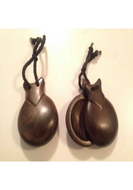 Castañuelas Madera-Niña Talla 4-5